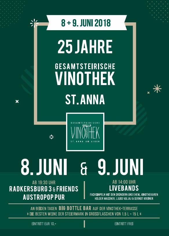 25 Jahre Gesamtsteirische Vinothek
