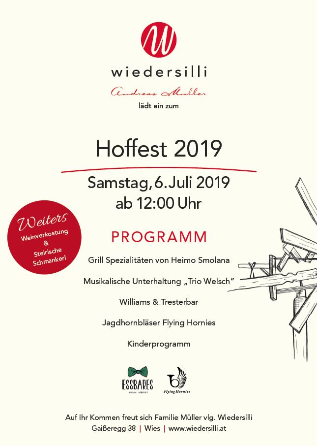 Hoffest am Weingut Wiedersilli