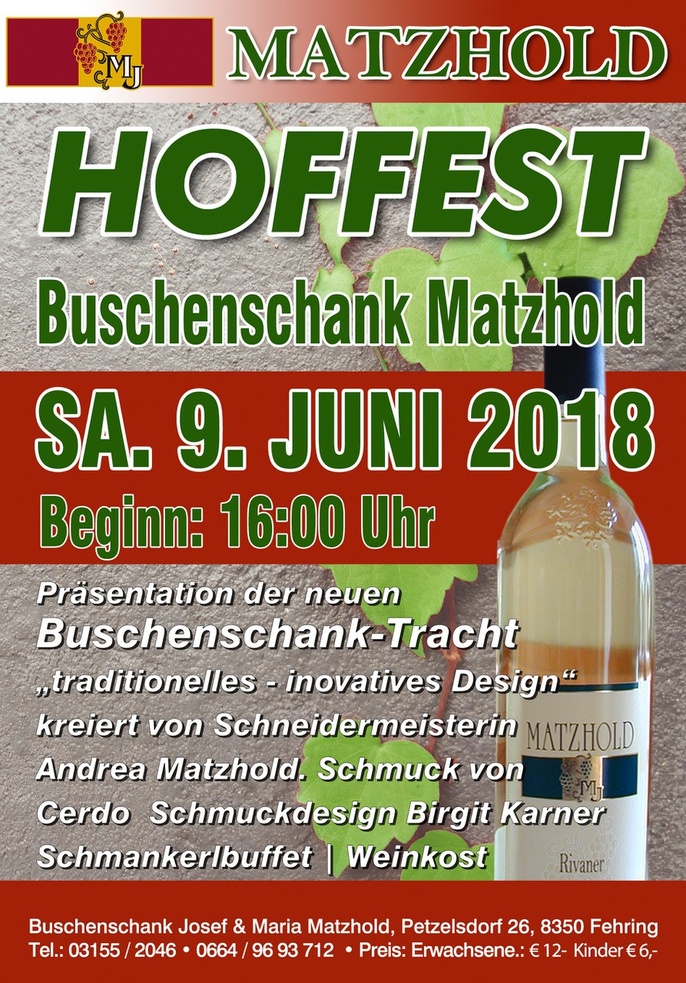 Hoffest beim Matzhold