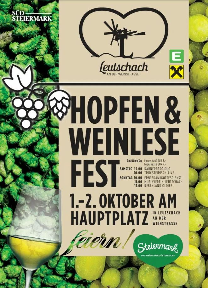 Hopfen- und Weinlesefest Leutschach 2022