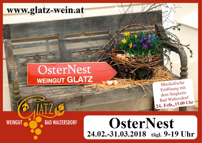 Osternest am Weingut Glatz Osternest am Weingut Glatz