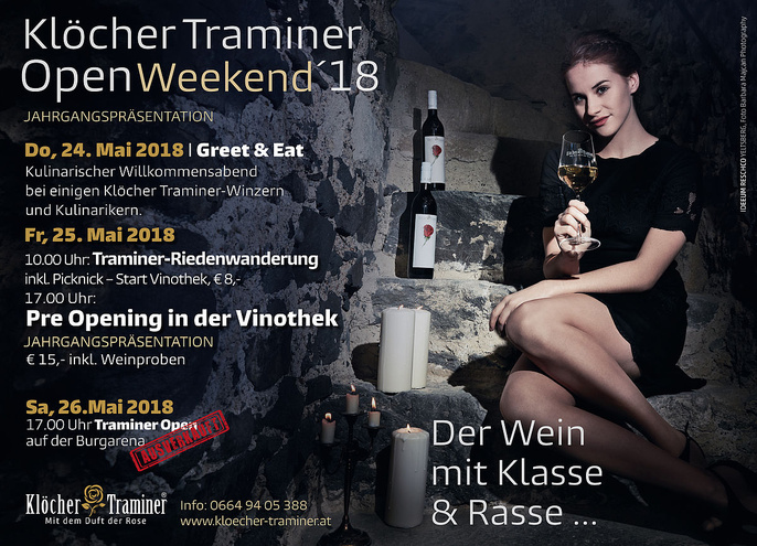Klöcher Traminer Open 2018 Klöcher Traminer Open 2018