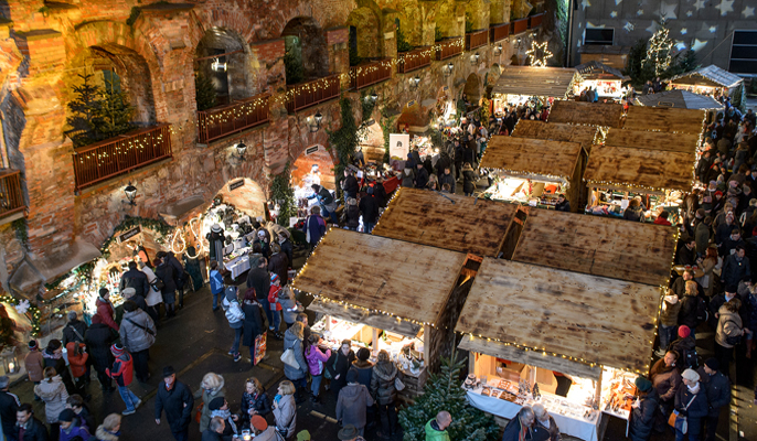 Aufsteirern Weihnachtsmarkt am Schlossberg