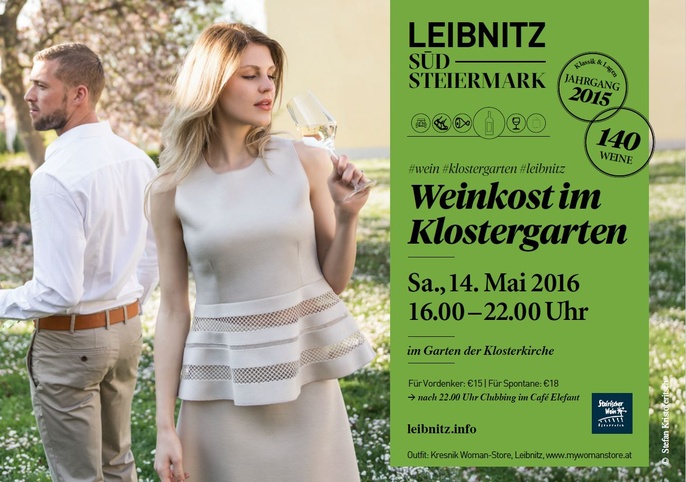 Weinkost im Klostergarten