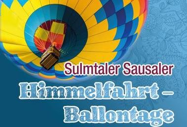 Sulmtaler Sausaler Himmelfahrt Ballontage