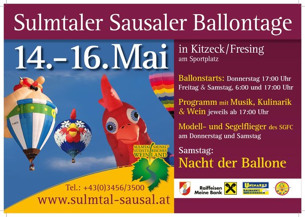 Sulmtaler Sausaler Ballontage Sulmtaler Sausaler Ballontage