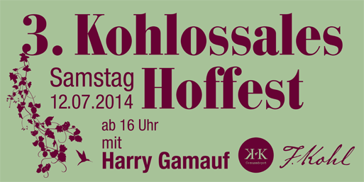 Kohlossales Hoffest