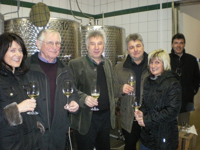 Fassprobenverkostung beim Weingut Assigal