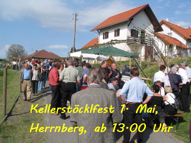 Kellerstöcklfest am 1. Mai