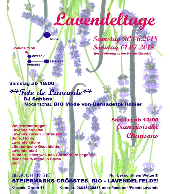 Lavendelfest Kitzeck