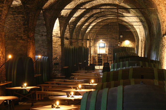 Weinverkostung im Schloss Seggau
