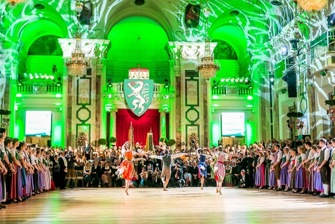 Steirerball 2018 in der Wiener Hofburg