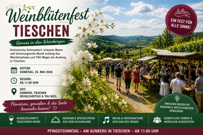Weinblütenfest Tieschen 2026