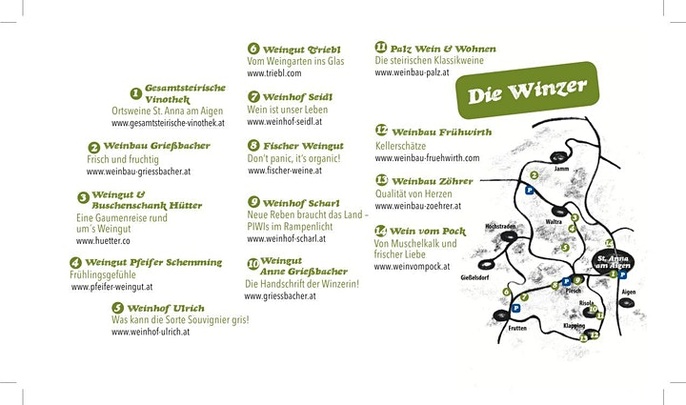 Weintour der Sinne St. Anna am Aigen Weintour der Sinne St. Anna am Aigen
