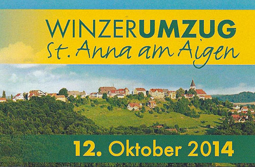 Winzerumzug in St. Anna am Aigen Winzerumzug in St. Anna am Aigen