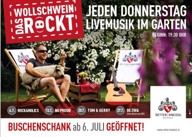 Das Wollschwein rockt