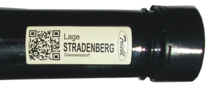 Wein mit QR-Code Wein mit QR-Code