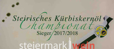Steirisches Kürbiskernöl Championat 2017